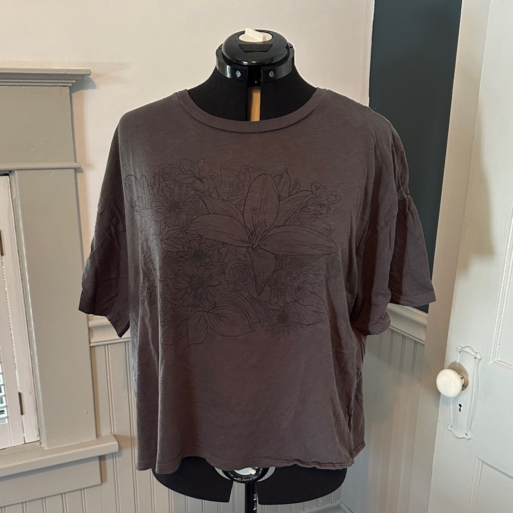 Floral Graphic Women's T Shirt